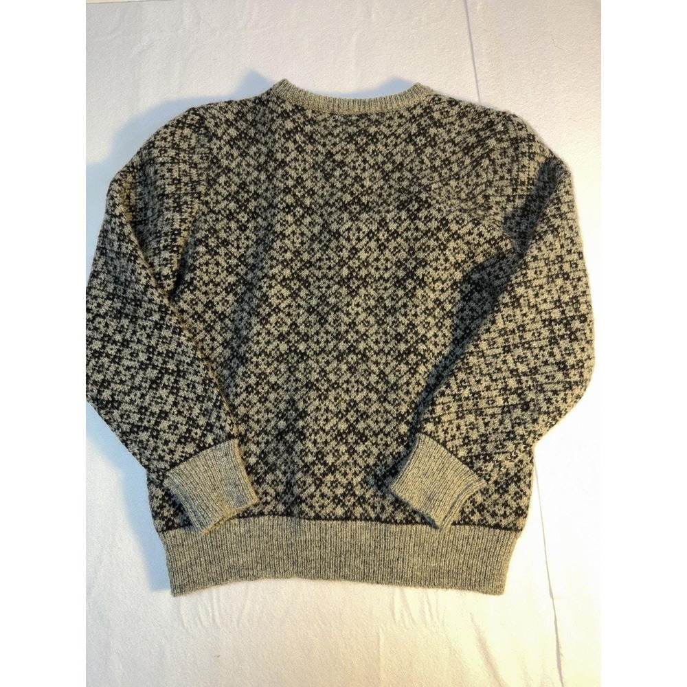 Vintage Susan Bristol Wool Cardigan Sweater M Fair Isle Western Cottagecore - Picture 5 of 7
